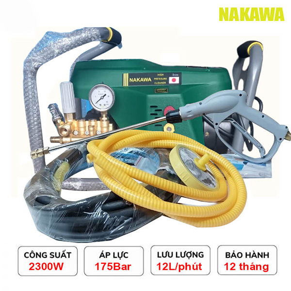 Máy xịt rửa xe Nakawa NK- 2300 (2300W)