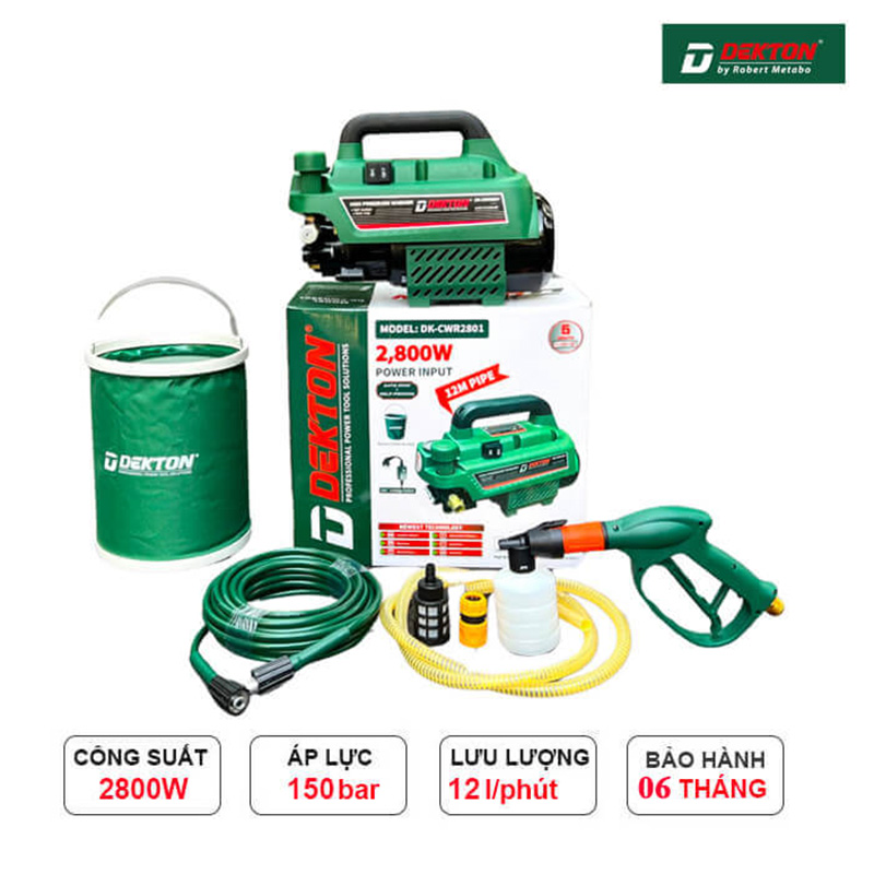 Máy rửa xe Dekton DK-CWR 2801